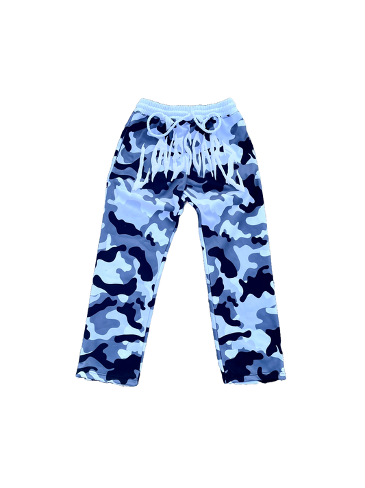 BLACK & GREY CAMO PANTS