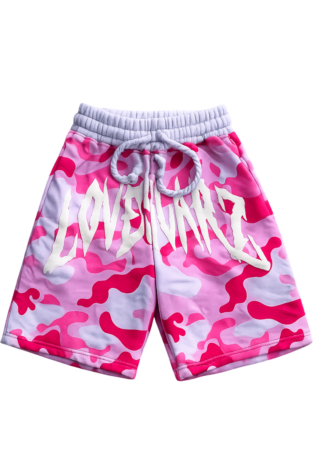 PINK CAMO SHORTS