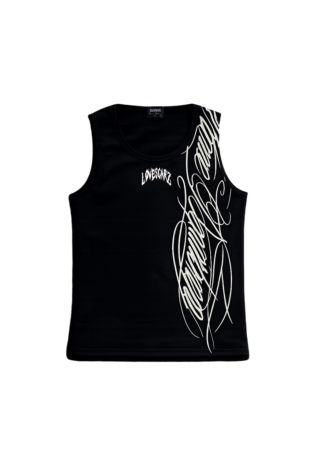 Black Sleeveless Shirt