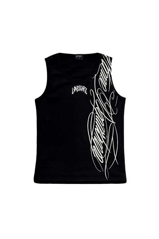 Black Sleeveless Shirt