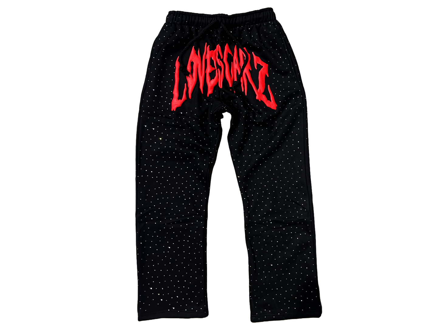 STARS PANTS BLACK 500GSM