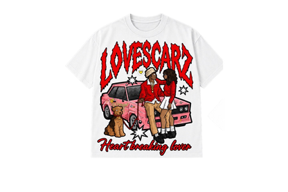 White Lovescarz T-shirt