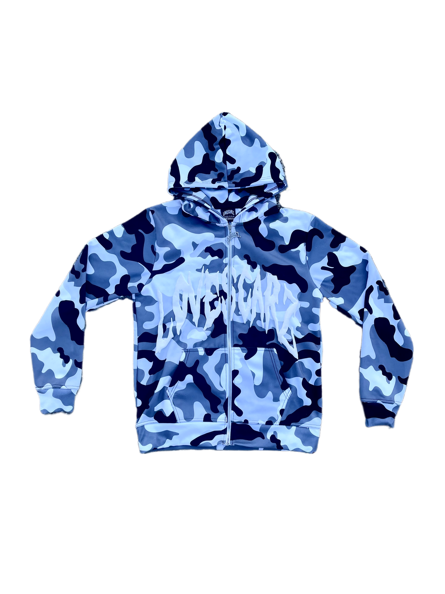 BLACK & GREY CAMO JACKET